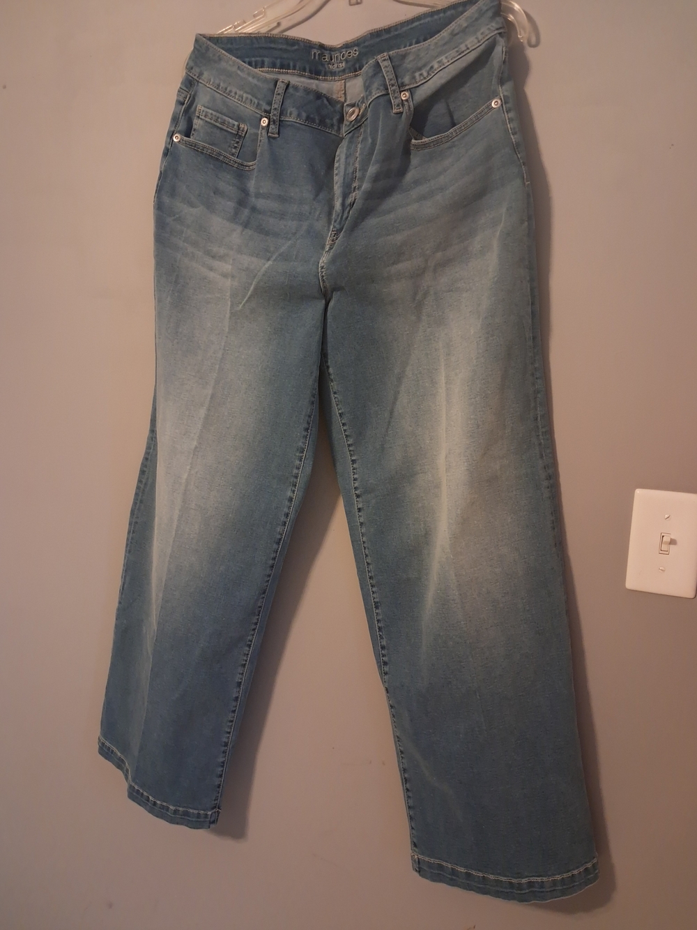 Maurices light blue denim midrise jeans
